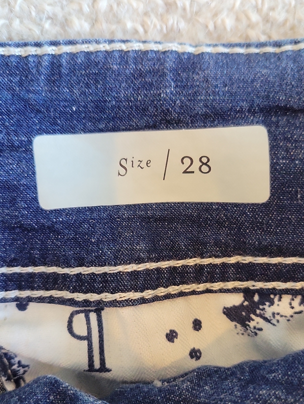Pilcro by Anthropologie Wide-Leg Jeans in Medium Blue Wrap Belt - Picture 3 of 11